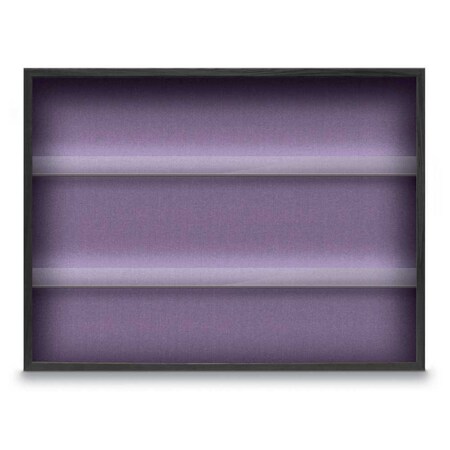 United Visual Products Outdoor Enclosed Combo Board, 48"x36", White Frame/Blue & Ultramarine UVCB4836ODW-BLUE-ULTMAR
